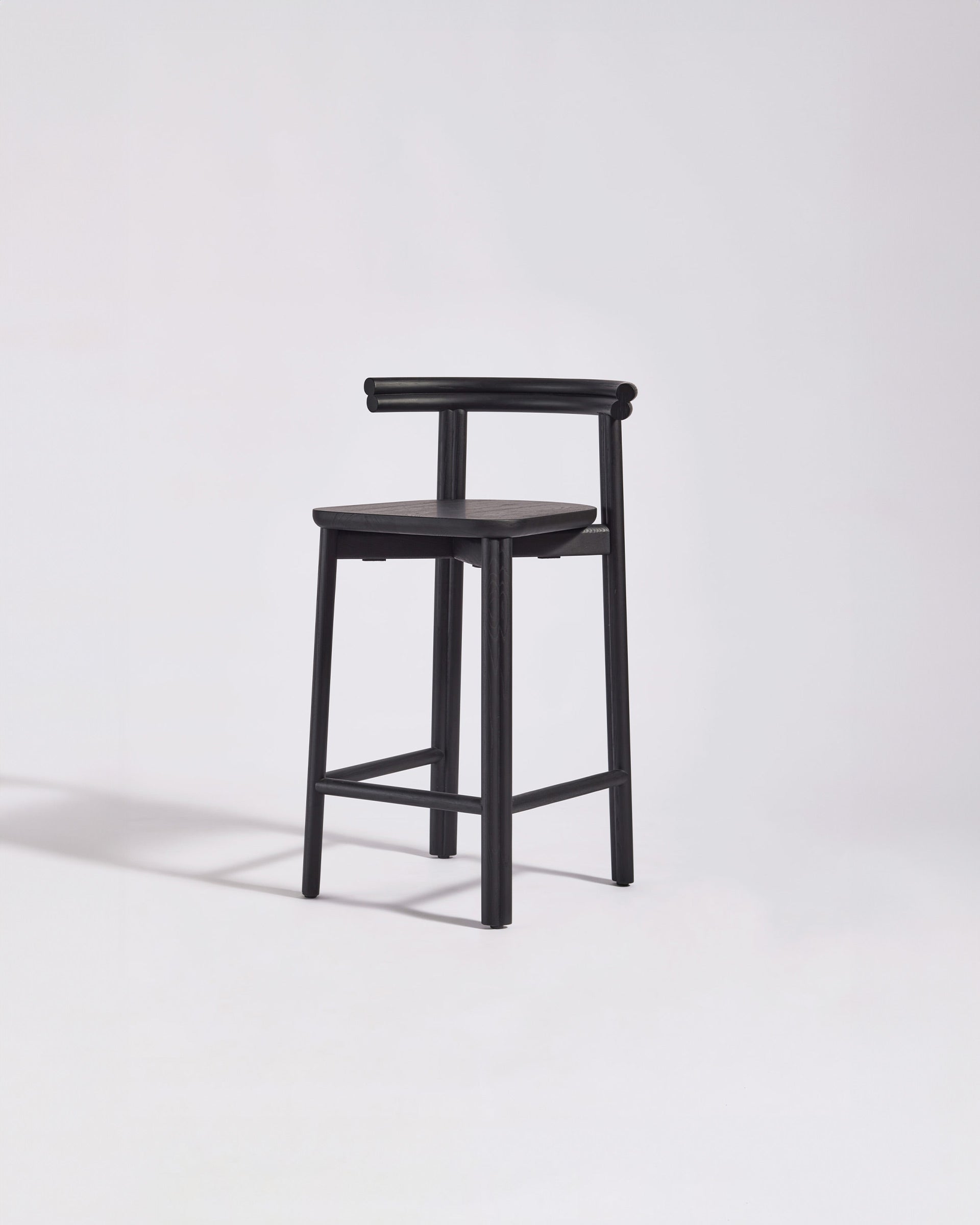 Black Twill Counter Chair | Timber Counter Stool | Gibson Karlo | DesignByThem