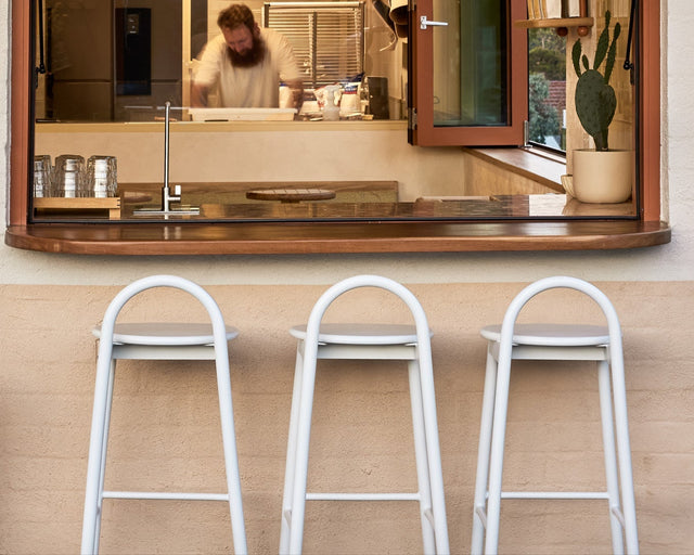 Flour by Five Foot One Design | Bobby Bar Stool Metal | Design By Them | Gallery