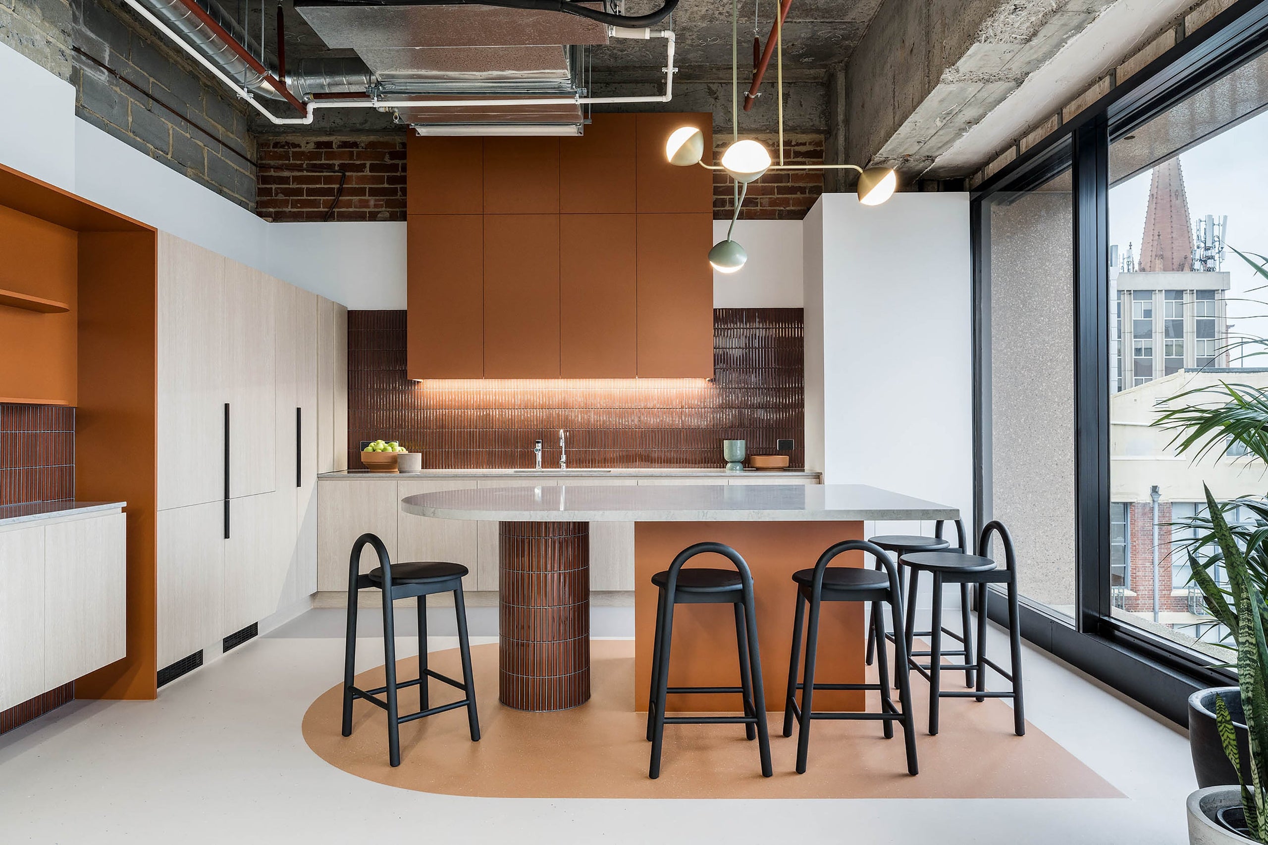 Bobby Bar Stool at G01 Melbourne HQ, Collins | DesignByThem | Gallery