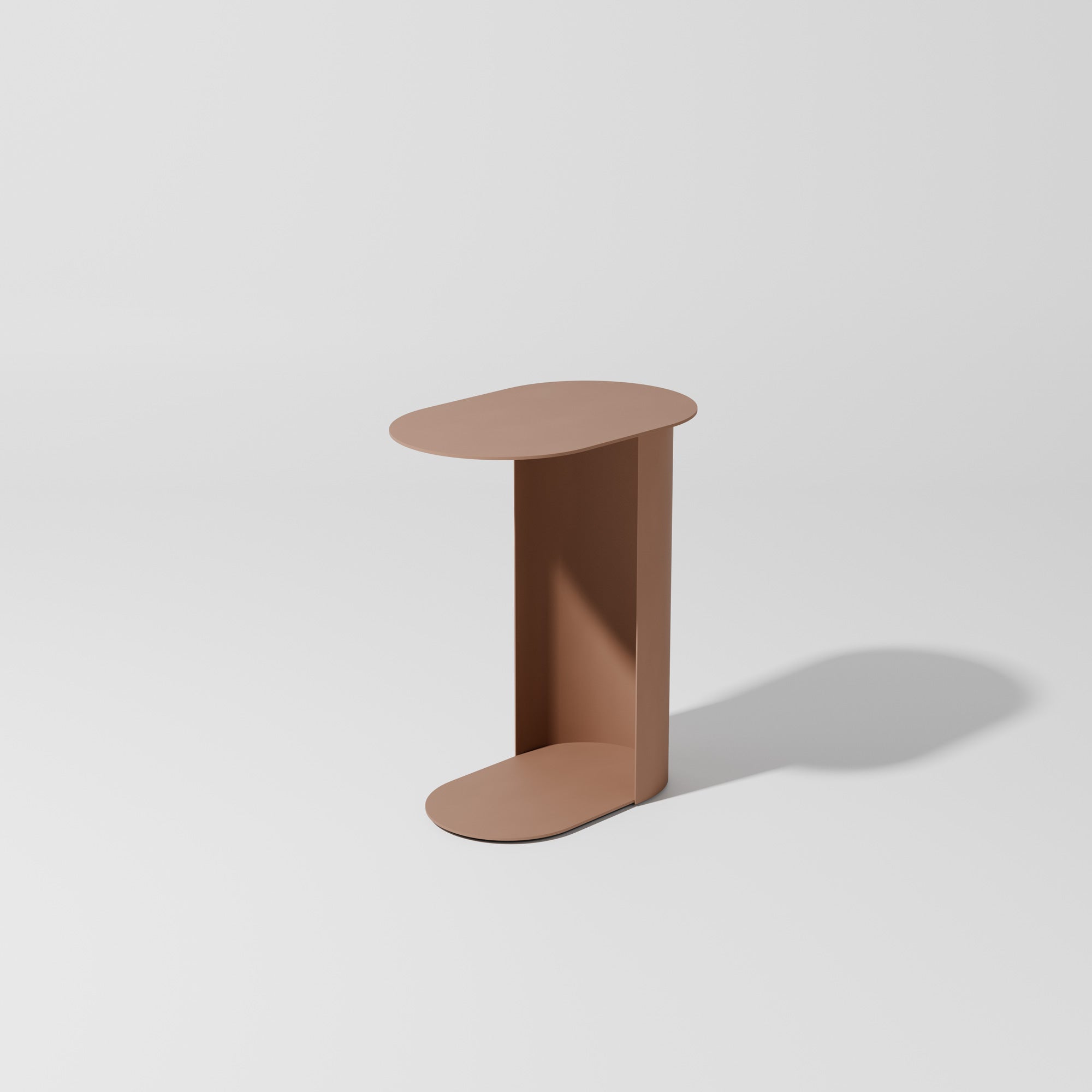 Pillar Side Table | Cantilever Metal Work Table | Gibson Karlo | DesignByThem