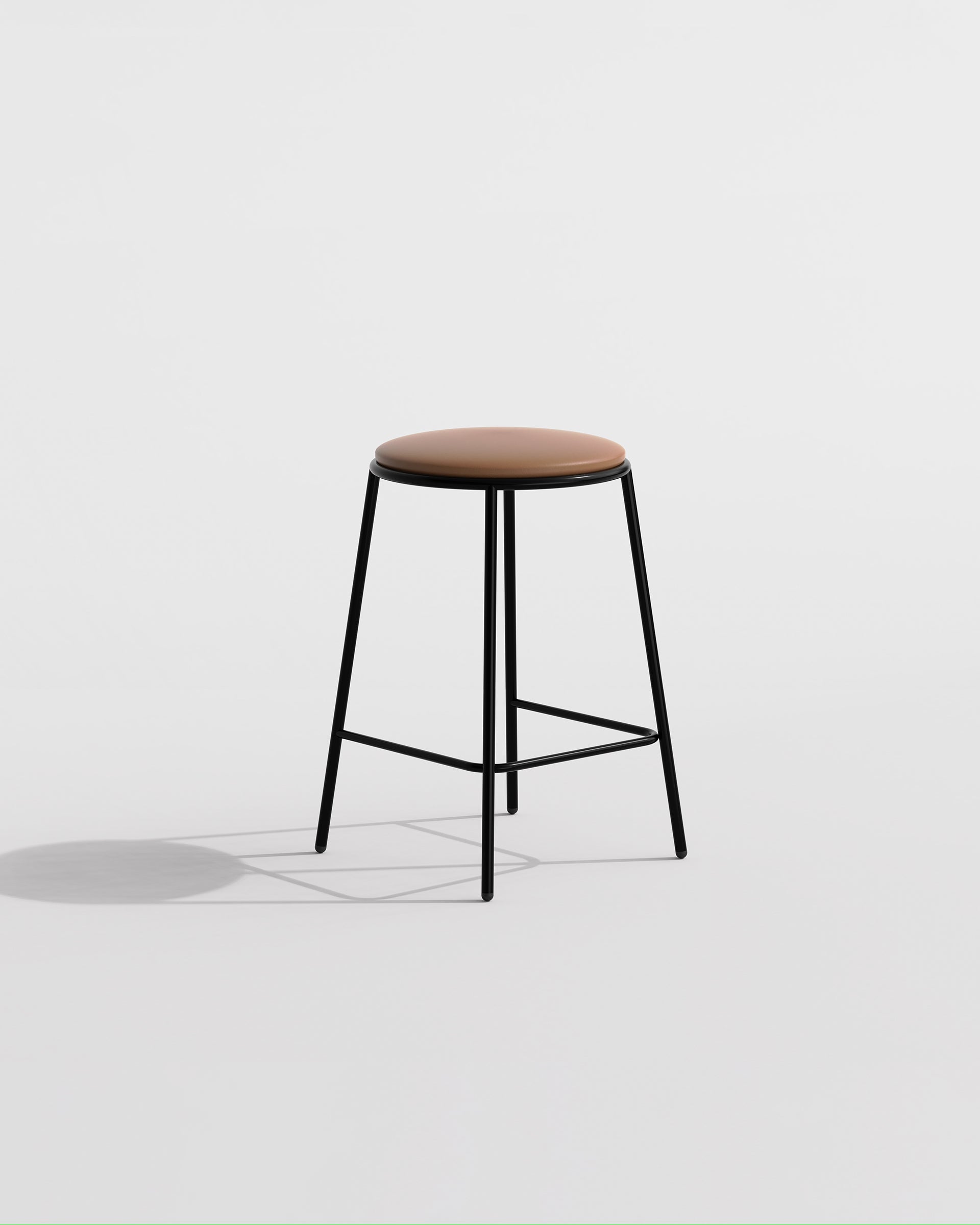 Piper Bar Counter Stool Upholstered | Fabric or Leather Seat | Designed by GibsonKarlo | DesignByThem