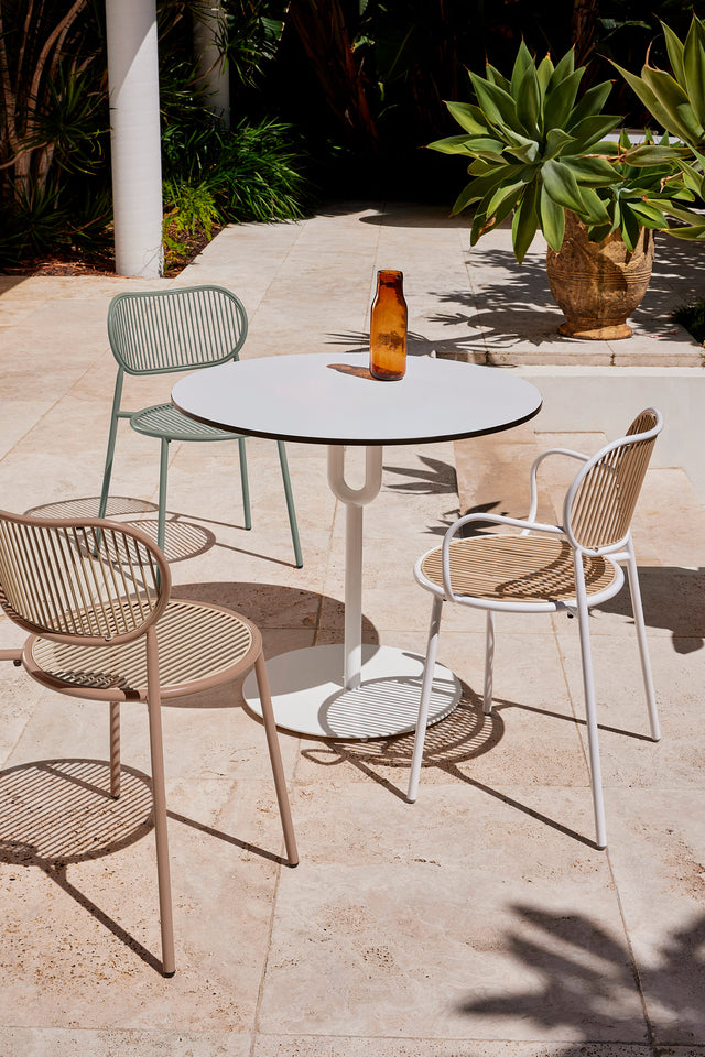 Bobby Counter Stool & Piper Pedestal Table | Daniel Tucker & Gibson Karlo | DesignByThem | Gallery