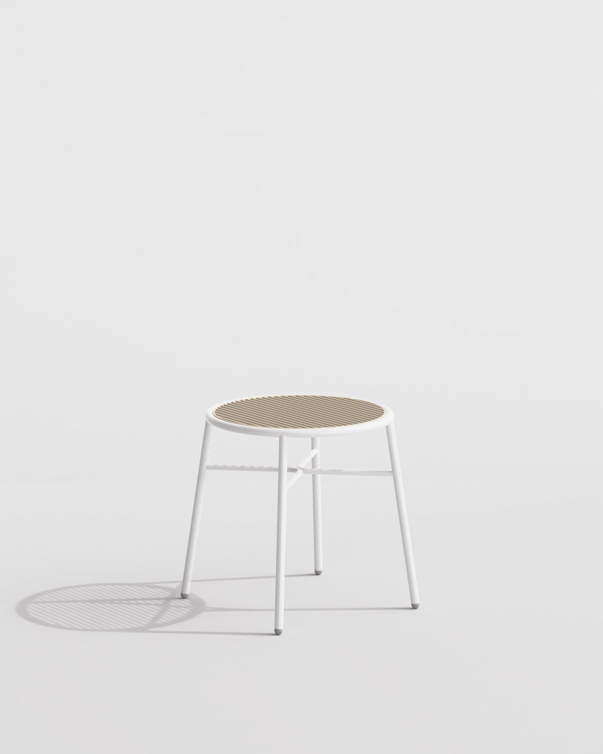 Piper Low Stool | Stackable Outdoor | Designed by GibsonKarlo | DesignByThem