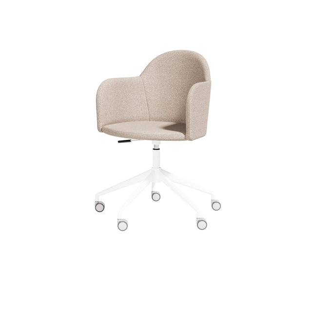 Potato Armchair - Swivel Gaslift with Castors