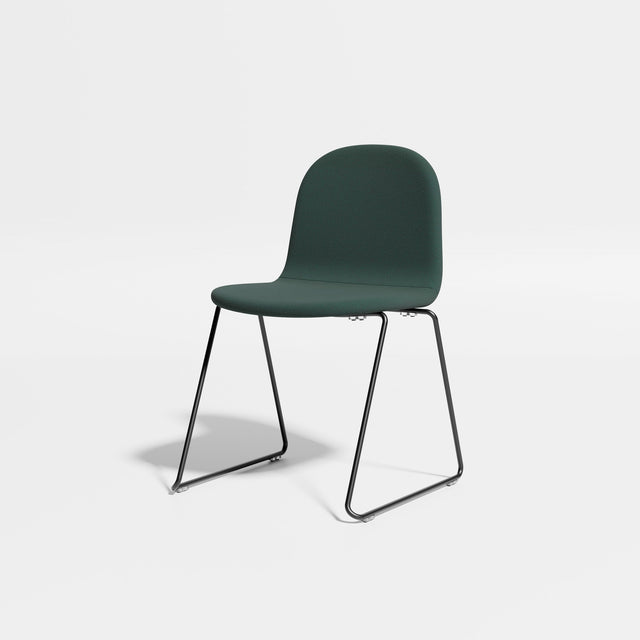 Potato Chair - Sled Base | Chairs | Designed by Gibson Karlo | Design By Them ** Black Base/Kvadrat Autumn 0971