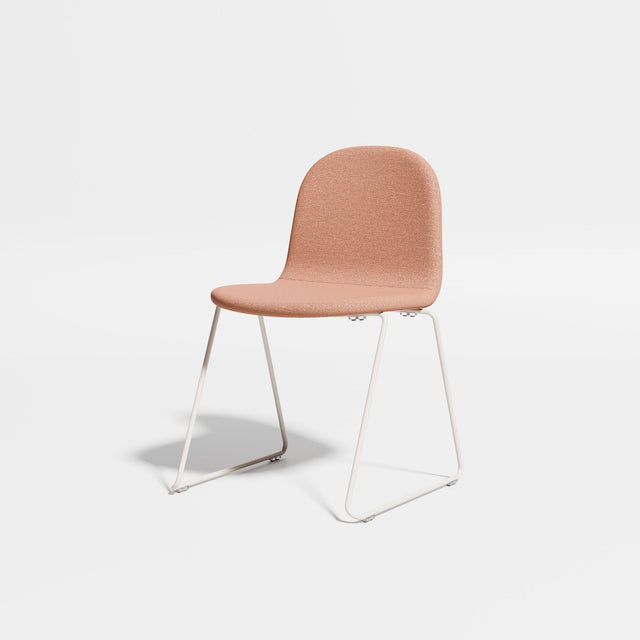 Potato Chair - Sled Base | Chairs | Designed by Gibson Karlo | Design By Them ** Bone Base/Kvadrat Autumn 0551
