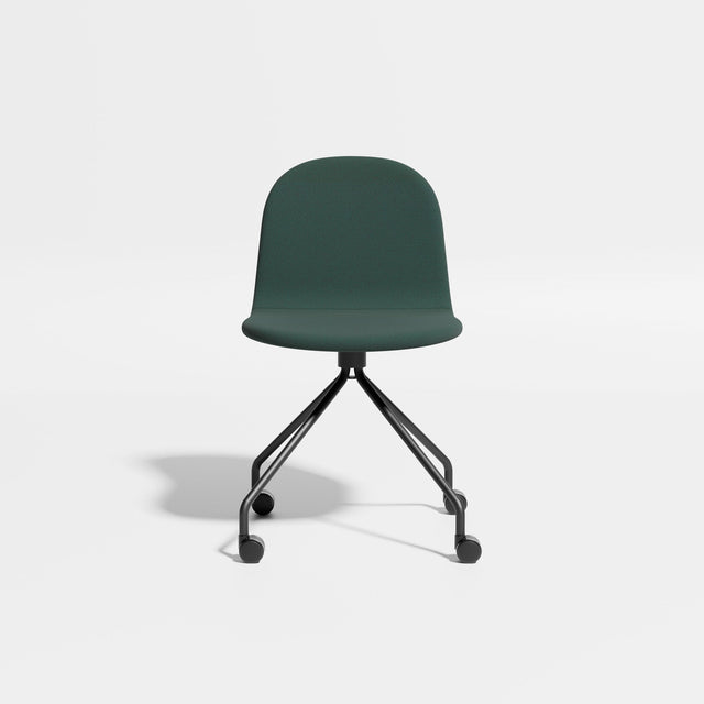 Potato Chair - Swivel with Castors | Chairs | Designed by Gibson Karlo | Design By Them ** Black Base/Kvadrat Autumn 0971