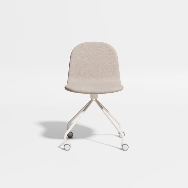 Potato Chair - Swivel with Castors | Chairs | Designed by Gibson Karlo | Design By Them ** Bone Base/Kvadrat Autumn 0331