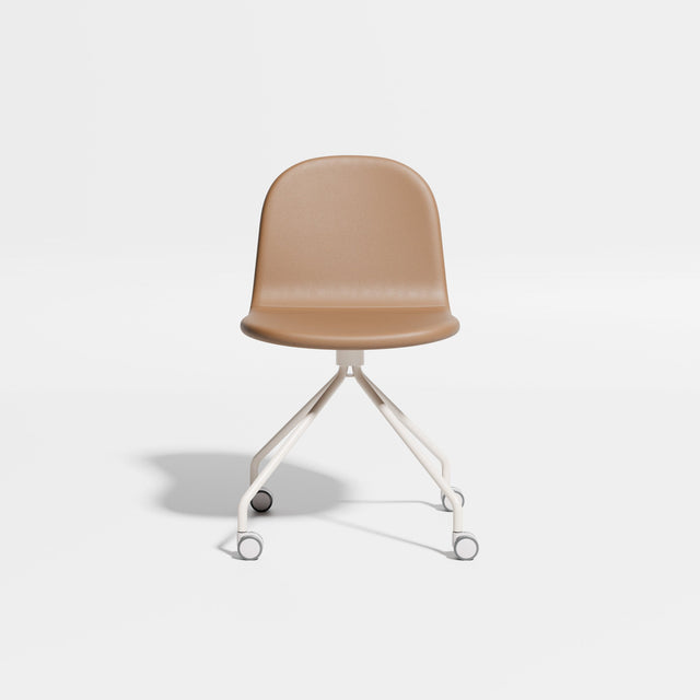 Potato Chair - Swivel with Castors | Chairs | Designed by Gibson Karlo | Design By Them ** Bone Base/Knoll Prairie 027