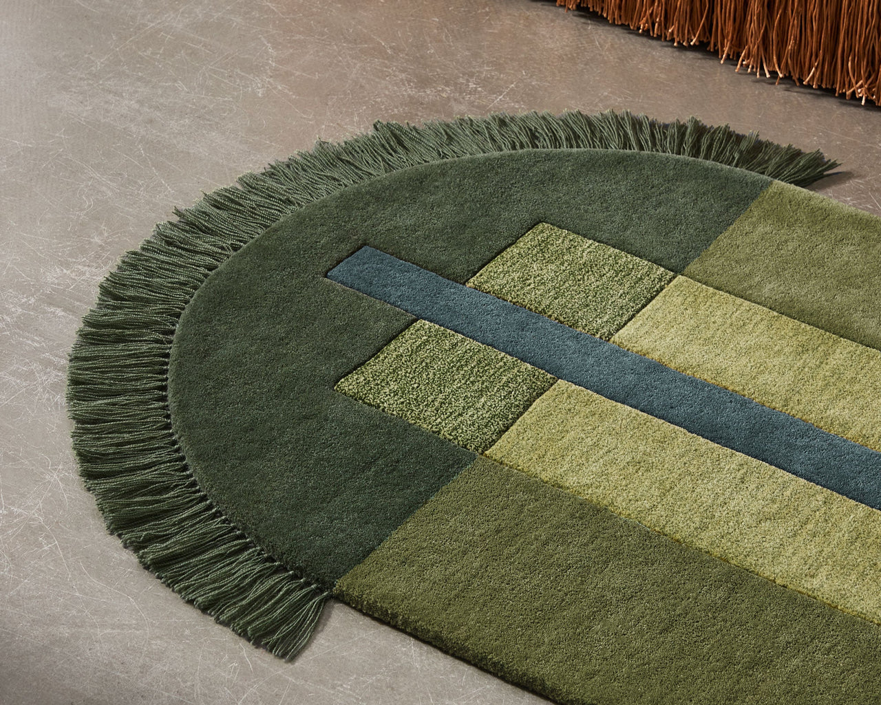 Overlay Runner - Small Mustard by Danielah Martinez – Design By Them