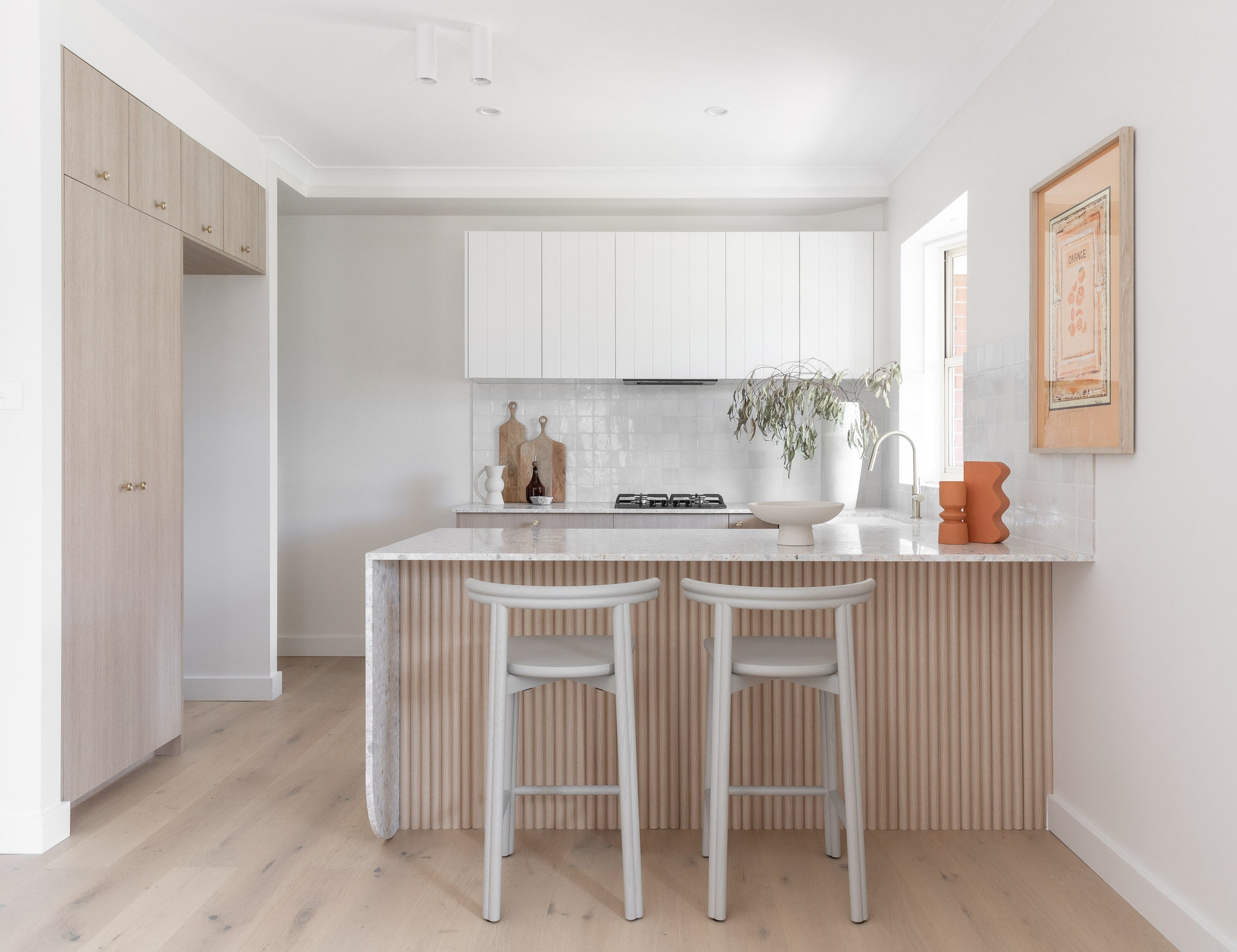 Sans Souci Townhouse by Loopea Design Studio | Twill Counter Chair | Gallery