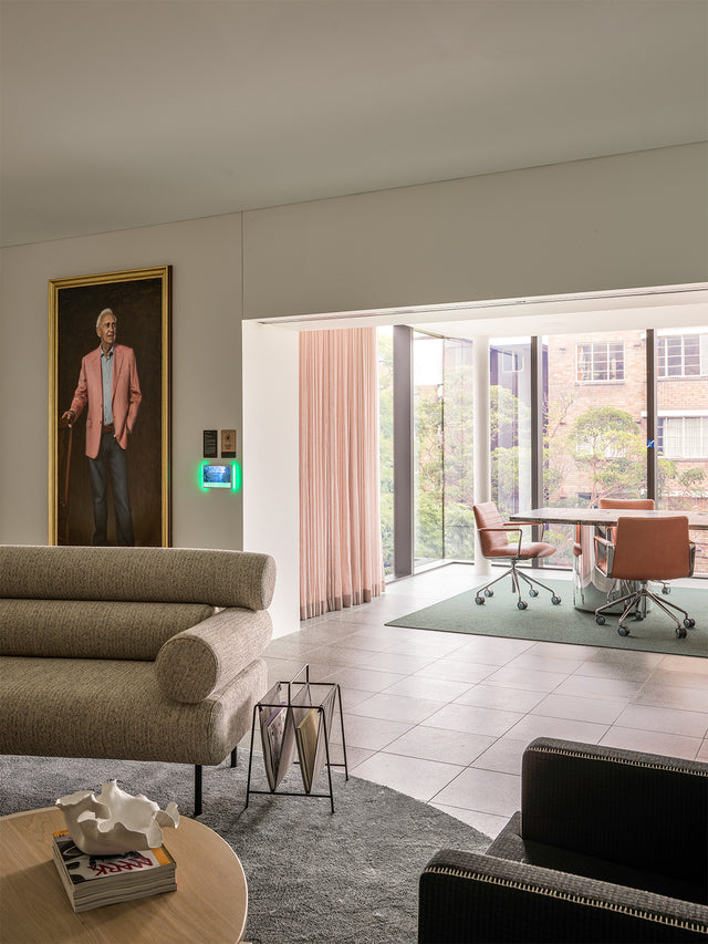 Cabin Lounge at Yirranma Place by SJB| DesignByThem | Gallery