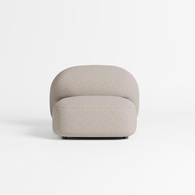 Sundae Seat | Upholstered | Designed by Jason Ju | DesignByThem ** Maharam Merit 0028