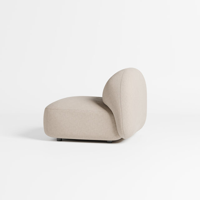 Sundae Seat | Upholstered | Designed by Jason Ju | DesignByThem ** Maharam Merit 0030