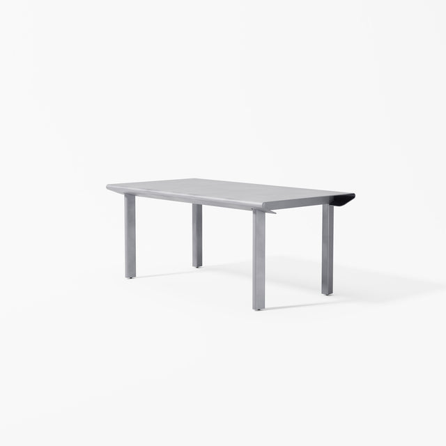 Sail Table - Hand Burnished Aluminium | Dining and Meeting Tables | 6 Seater Table | Indoor/Outdoor Table | Tom Fereday | Design By Them