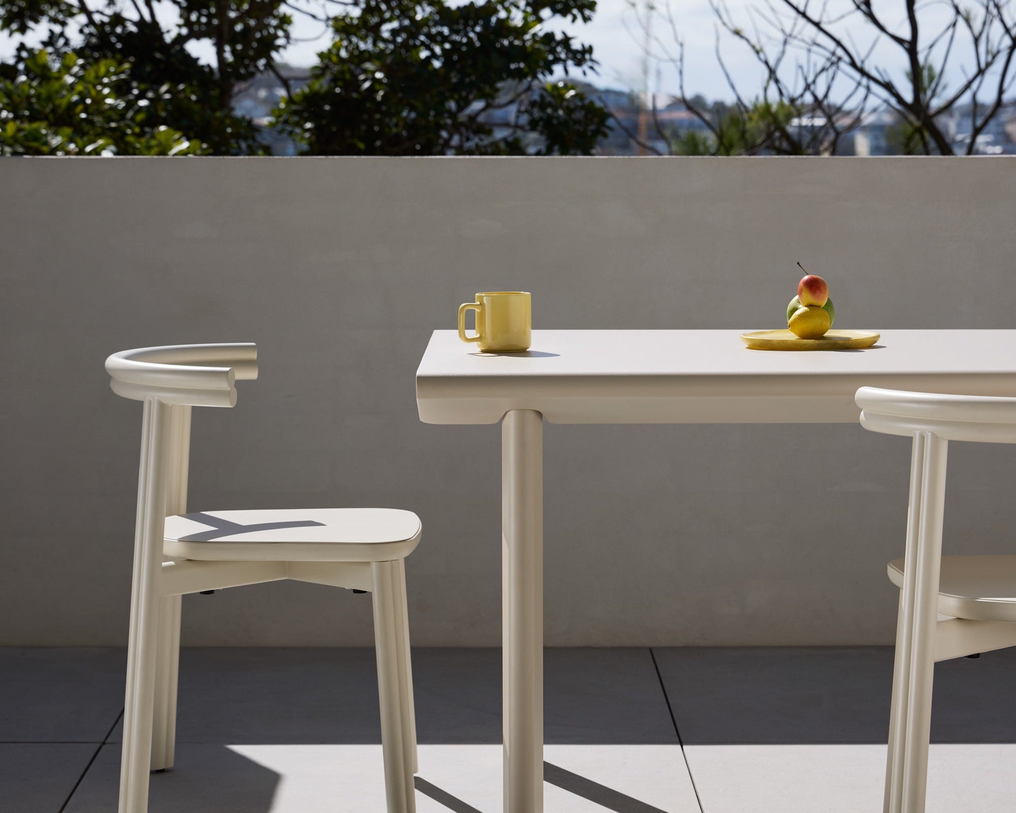 Sail Table | Textured Bone | Outdoor Furniture | Dining Table | Designed by Tom Fereday | Design By Them