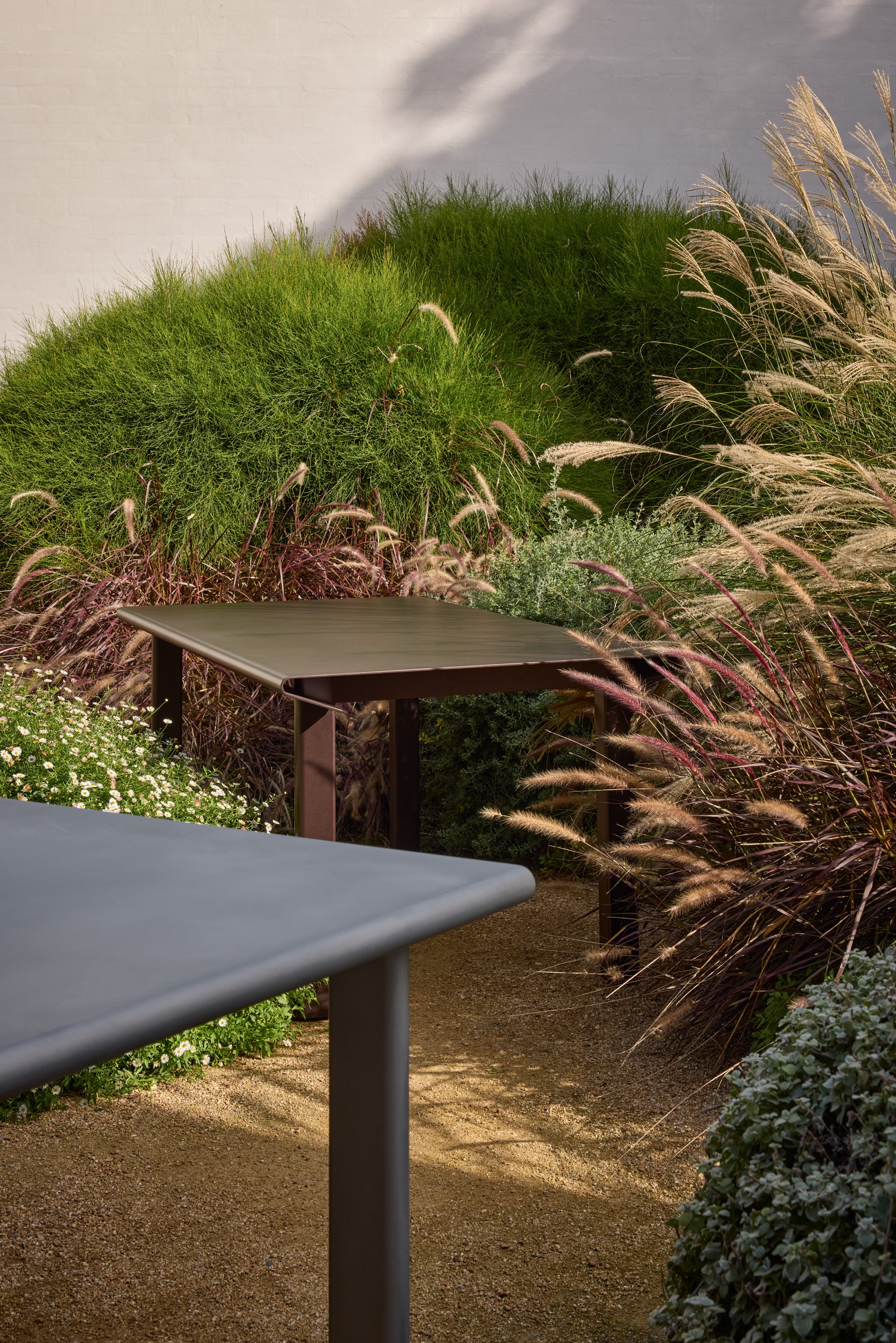 Sail Tables | Indoor and Outdoor Dining Tables | Powder Coated Aluminium | Hand Burnished Aluminium | Australian Design | Tom Fereday | Design By Them