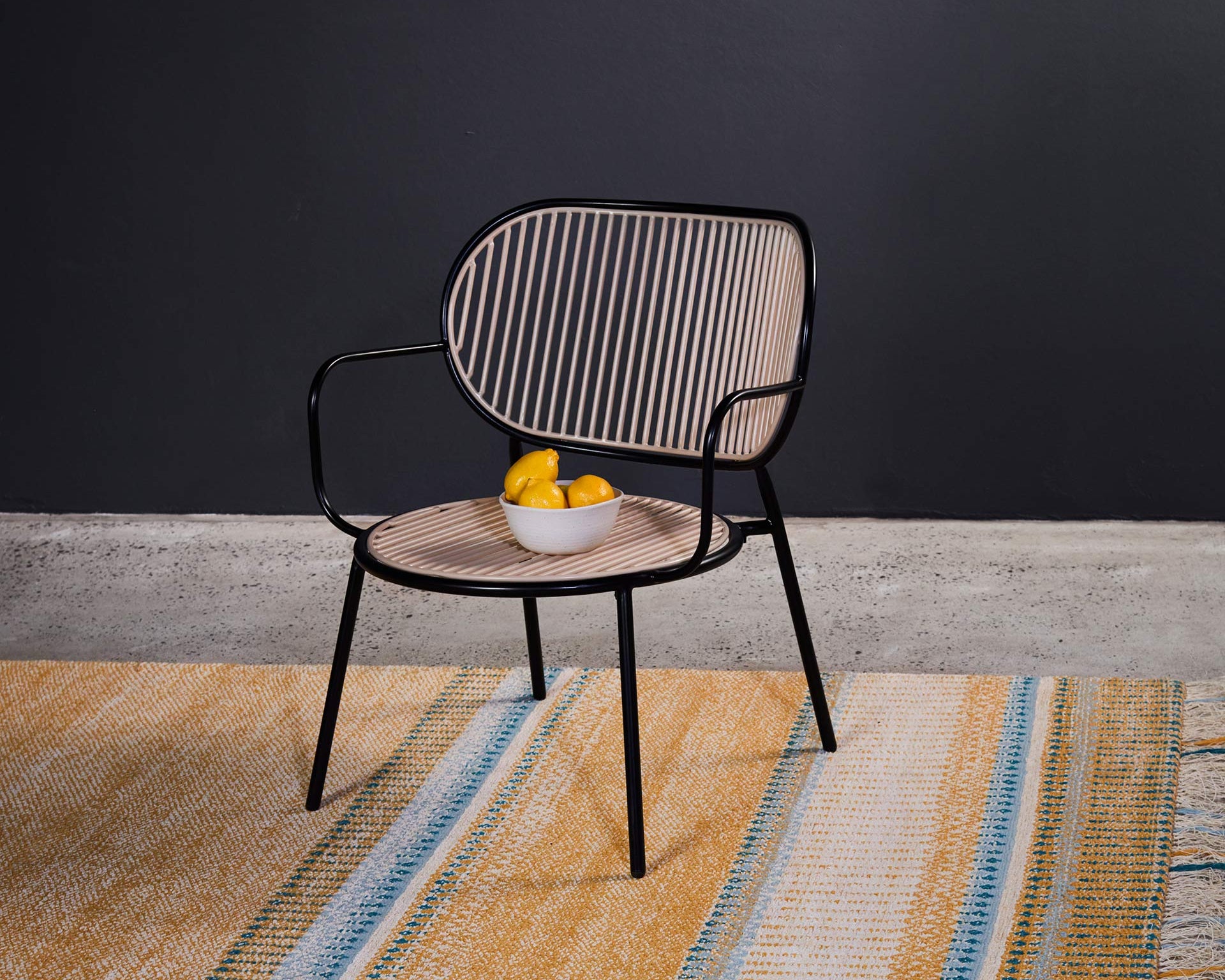 Griglia Rugs by Tappeti | Piper Lounge Chair | Design By Them