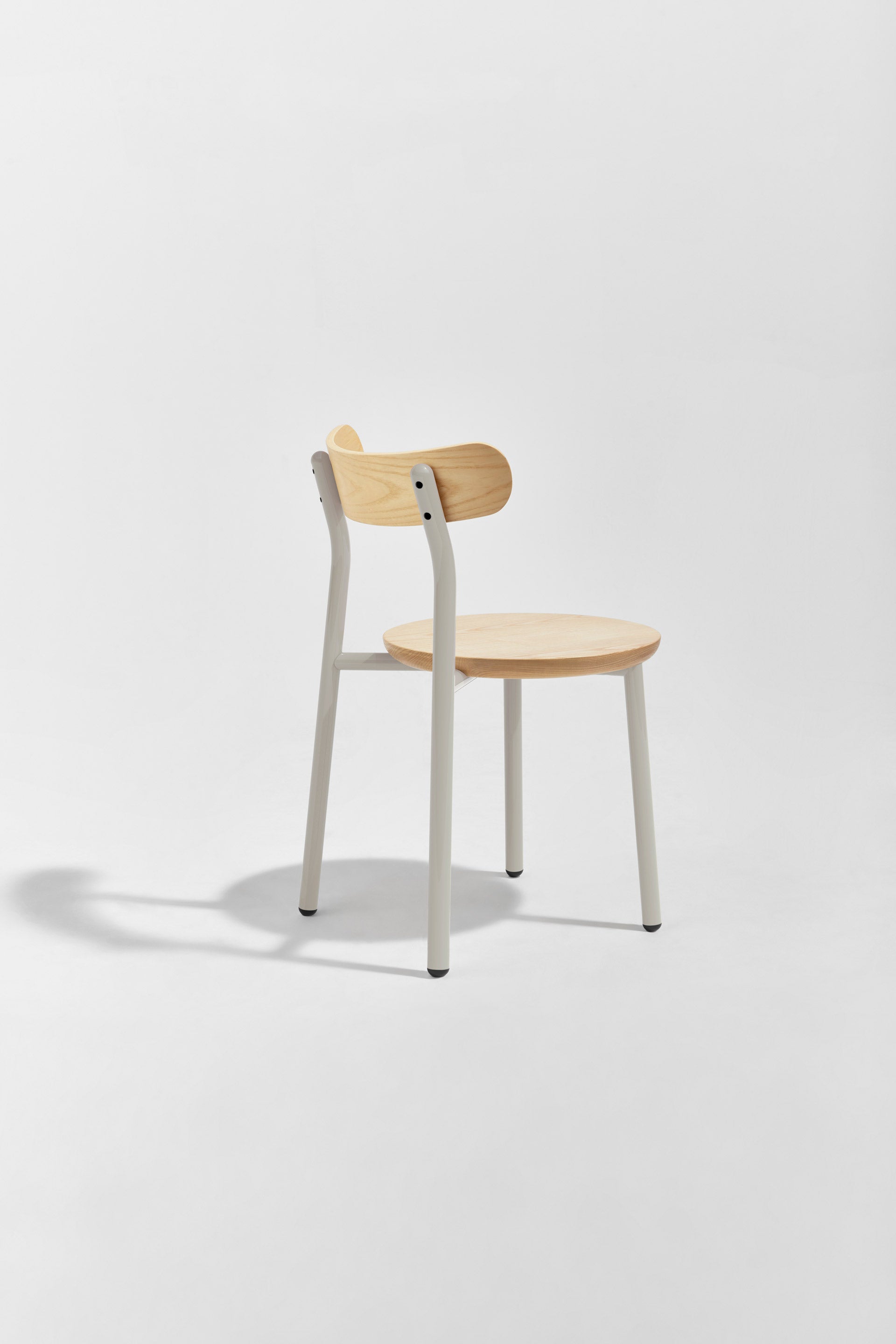 Them Chair | Ash & Silk Grey | Metal Dining Chair | GibsonKarlo | DesignByThem