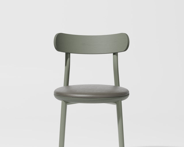 Them Chair - Upholstered | Dining Chair | Gibson Karlo | Design By Them | Knoll Prairie 034 / Pale Eucalypt
