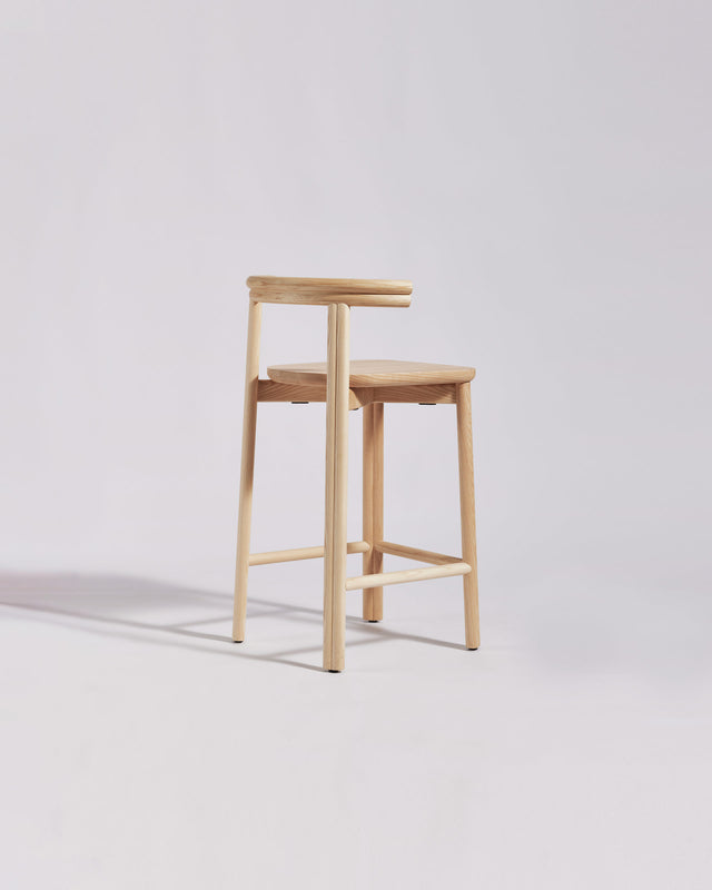 Natural Ash Twill Bar Chair | Timber Counter Stool | Gibson Karlo | DesignByThem