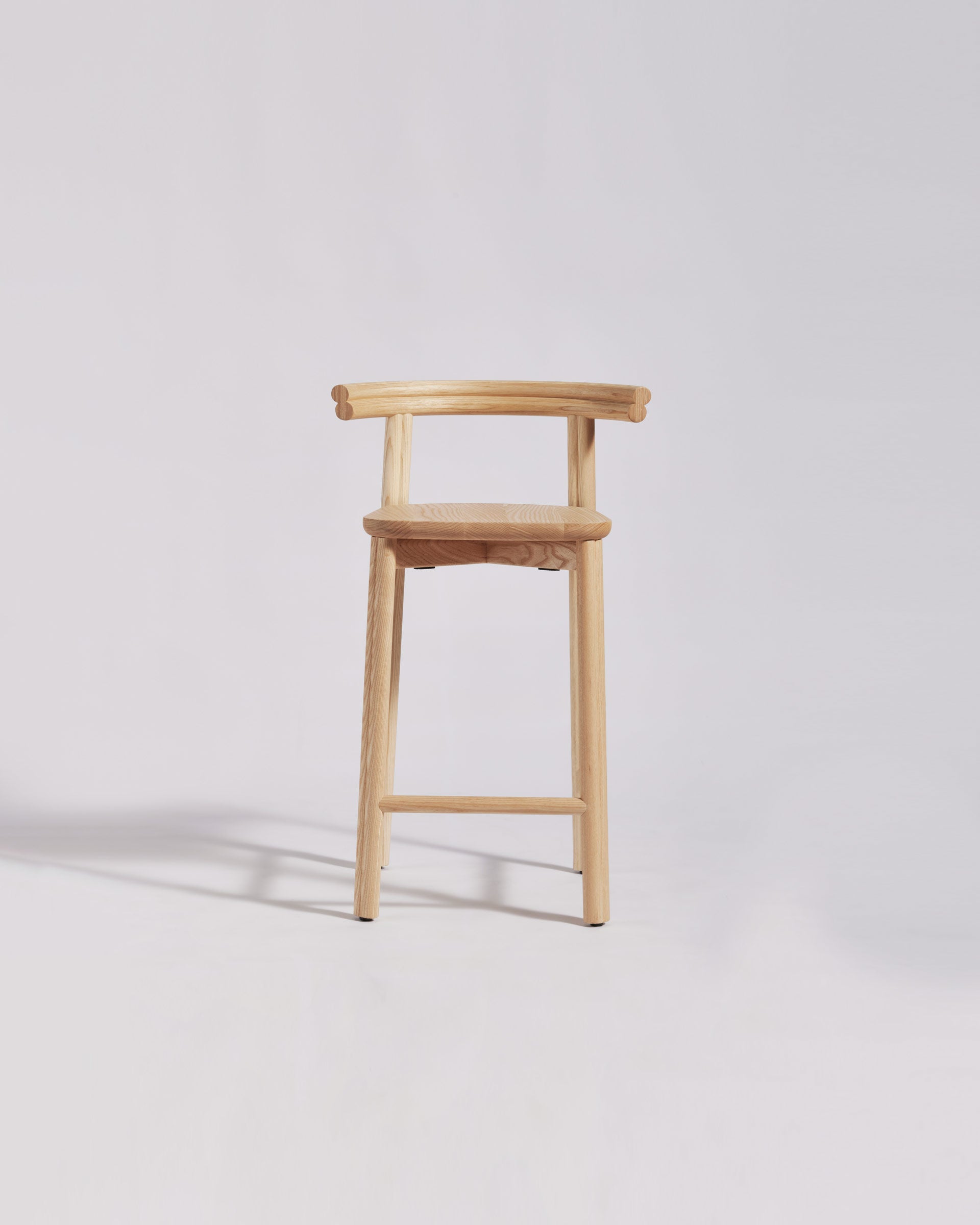 Natural Ash Twill Bar Chair | Timber Counter Stool | Gibson Karlo | DesignByThem