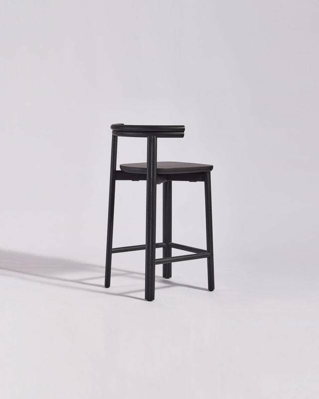 Black Twill Counter Chair | Timber Counter Stool | Gibson Karlo | DesignByThem