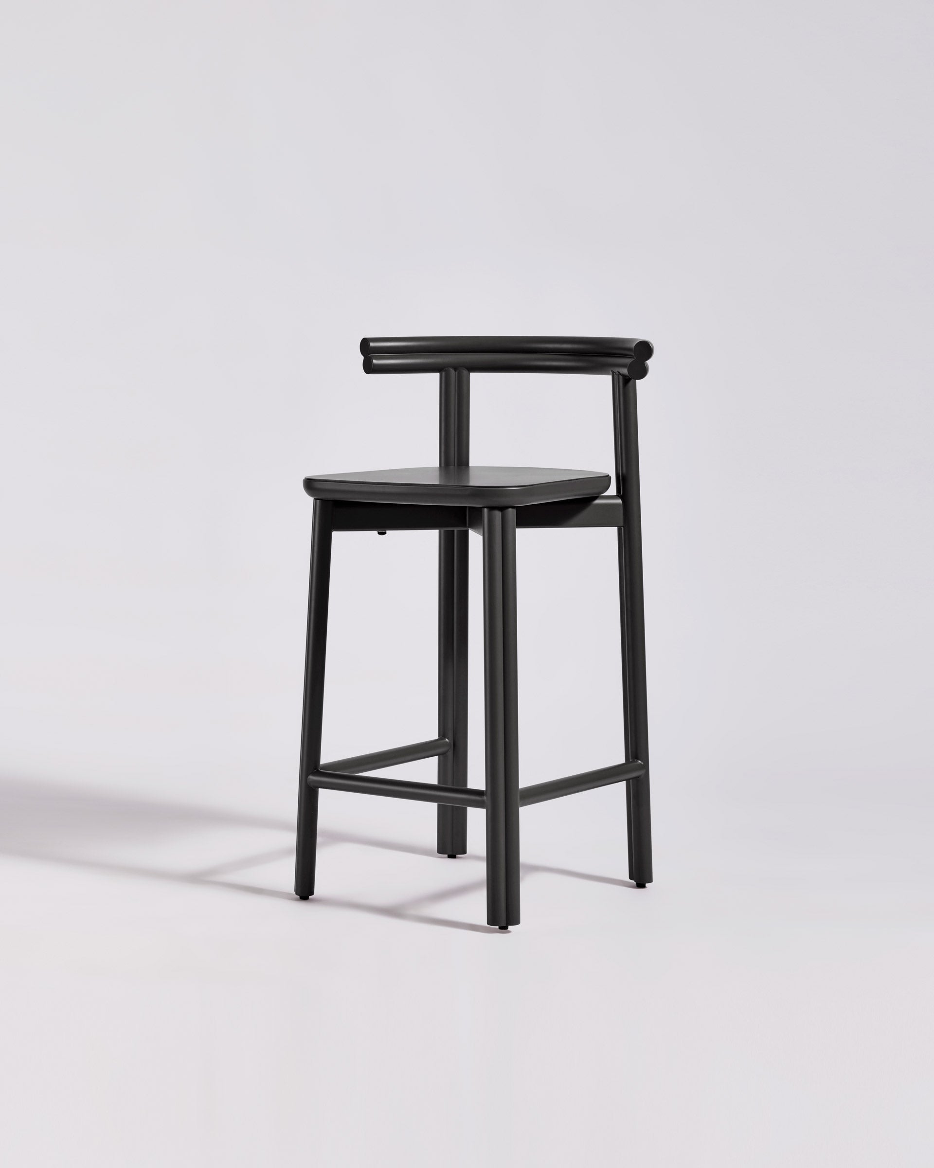 Twill Metal Bar Chair | Black Metal Counter Stool | GibsonKarlo | DesignByThem