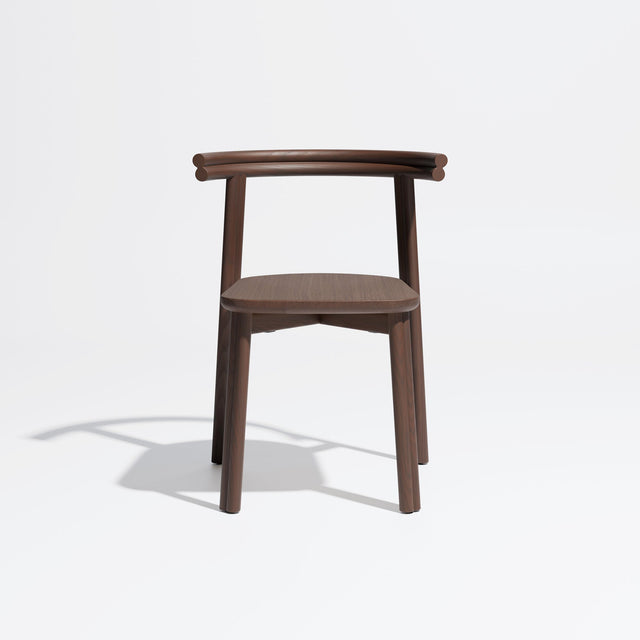 Smoked Ash Twill Chair | Stacking Timber Dining Seat | Gibson Karlo | Design By Them