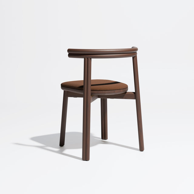 Twill Timber Dining Chair Upholstered | Gibson Karlo | Design By Them **  Smoked Ash / Maharam Merit 033