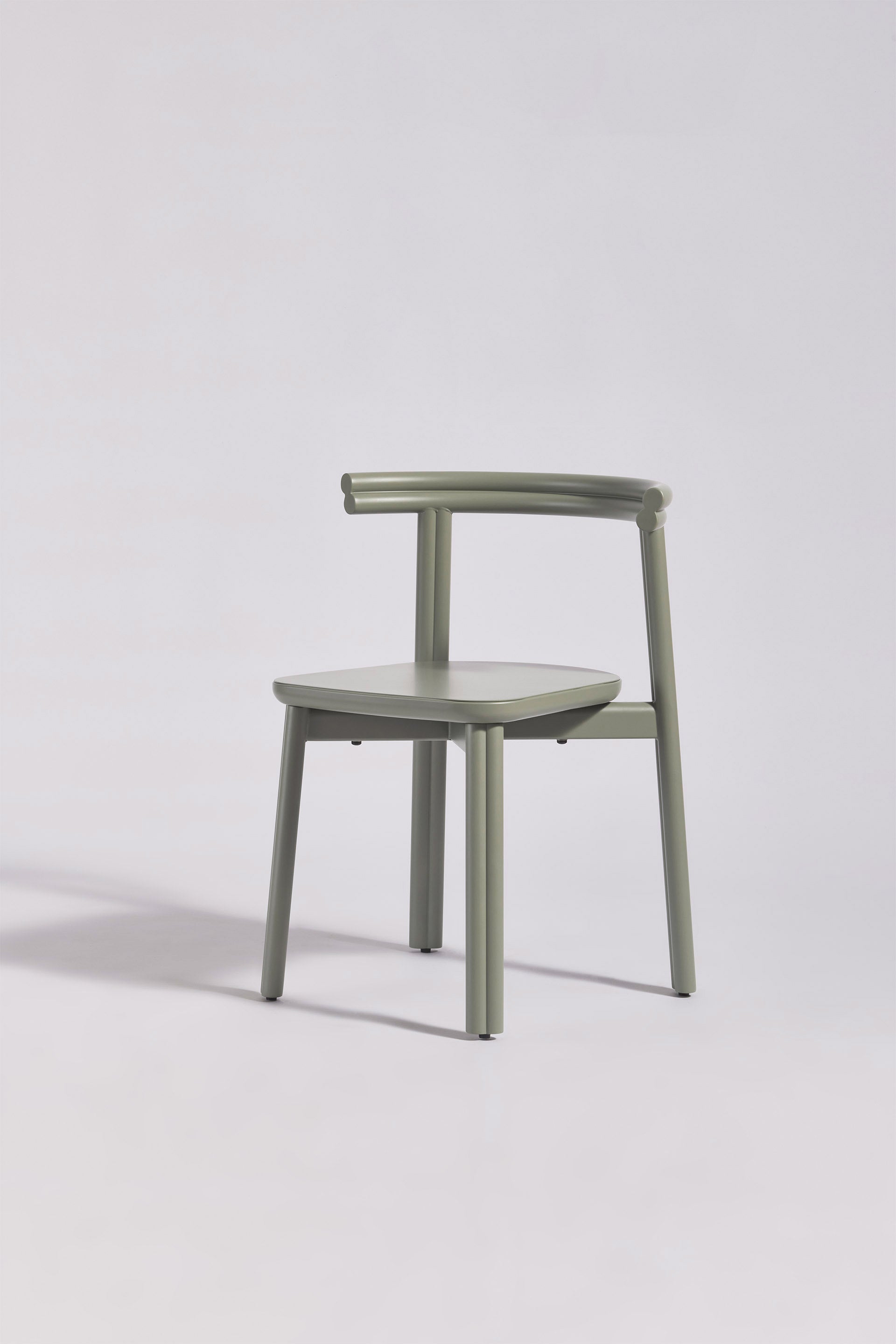 Twill Metal Chair | Pale Eucalypt Metal Dining Chair | GibsonKarlo | DesignByThem