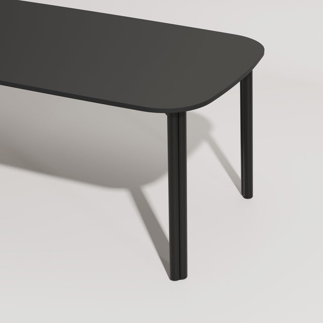 Twill Table by Gibson Karlo | Black Dining and Meeting Table | DesignByThem