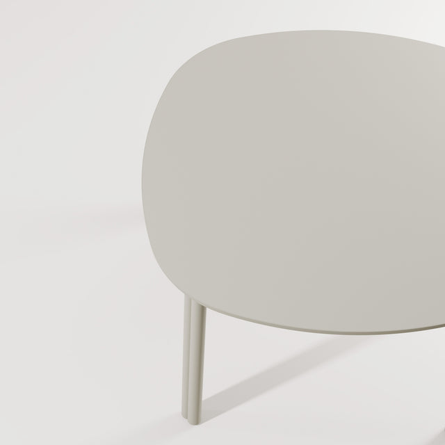 Twill Table by Gibson Karlo | Silk Grey Dining and Meeting Table | DesignByThem