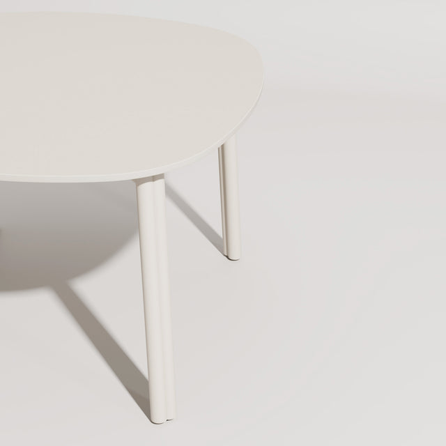 Twill Table by Gibson Karlo | Soft White Dining and Meeting Table | DesignByThem
