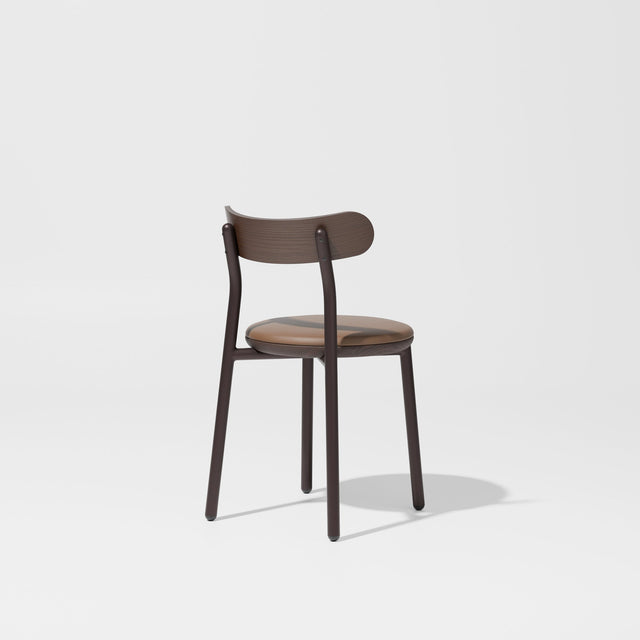 Them Chair - Upholstered | Gibson Karlo | Design By Them ** Knoll Prairie 027 / Dark Bronze