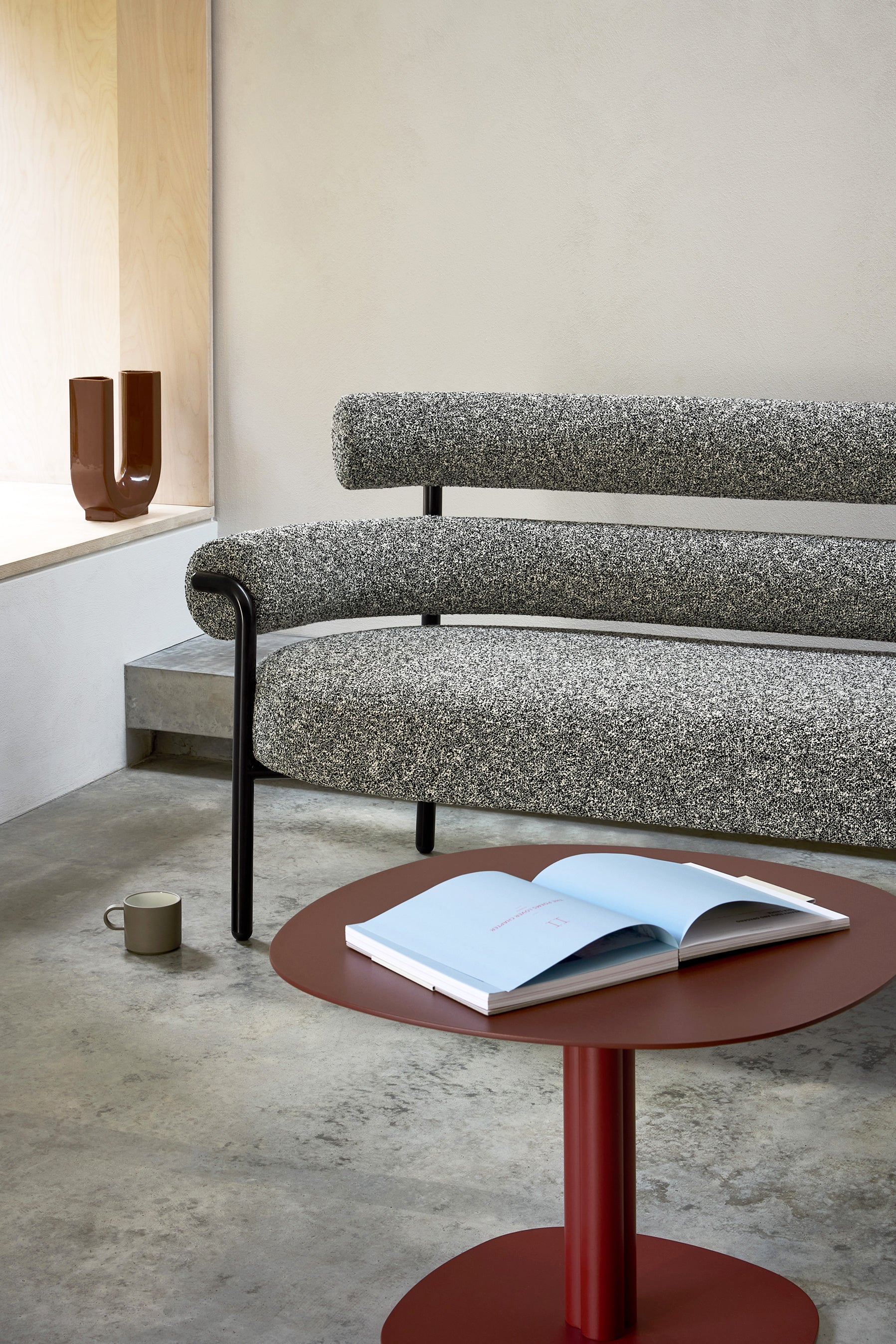 Twill High Coffee Table | Coffee and Side Tables | Powder Coated Metal | Designed in Australia | Gibson Karlo | Design By Them