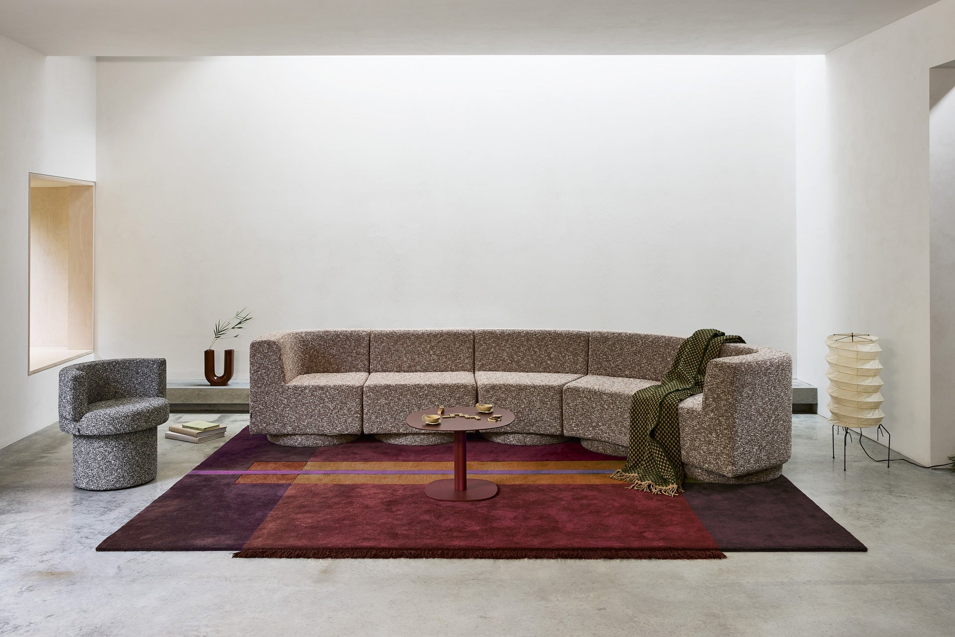 Twill Coffee Table | Powder Coated Metal | Rust Red | Coffee and Side Tables | Designed in Australia | Gibson Karlo | Design By Them