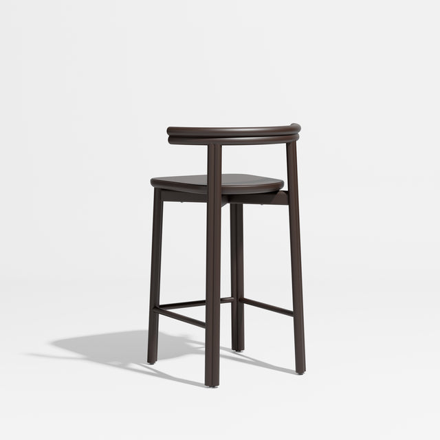 Twill Counter Chair | Metal | Chocolate Brown | Gibson Karlo | Design By Them