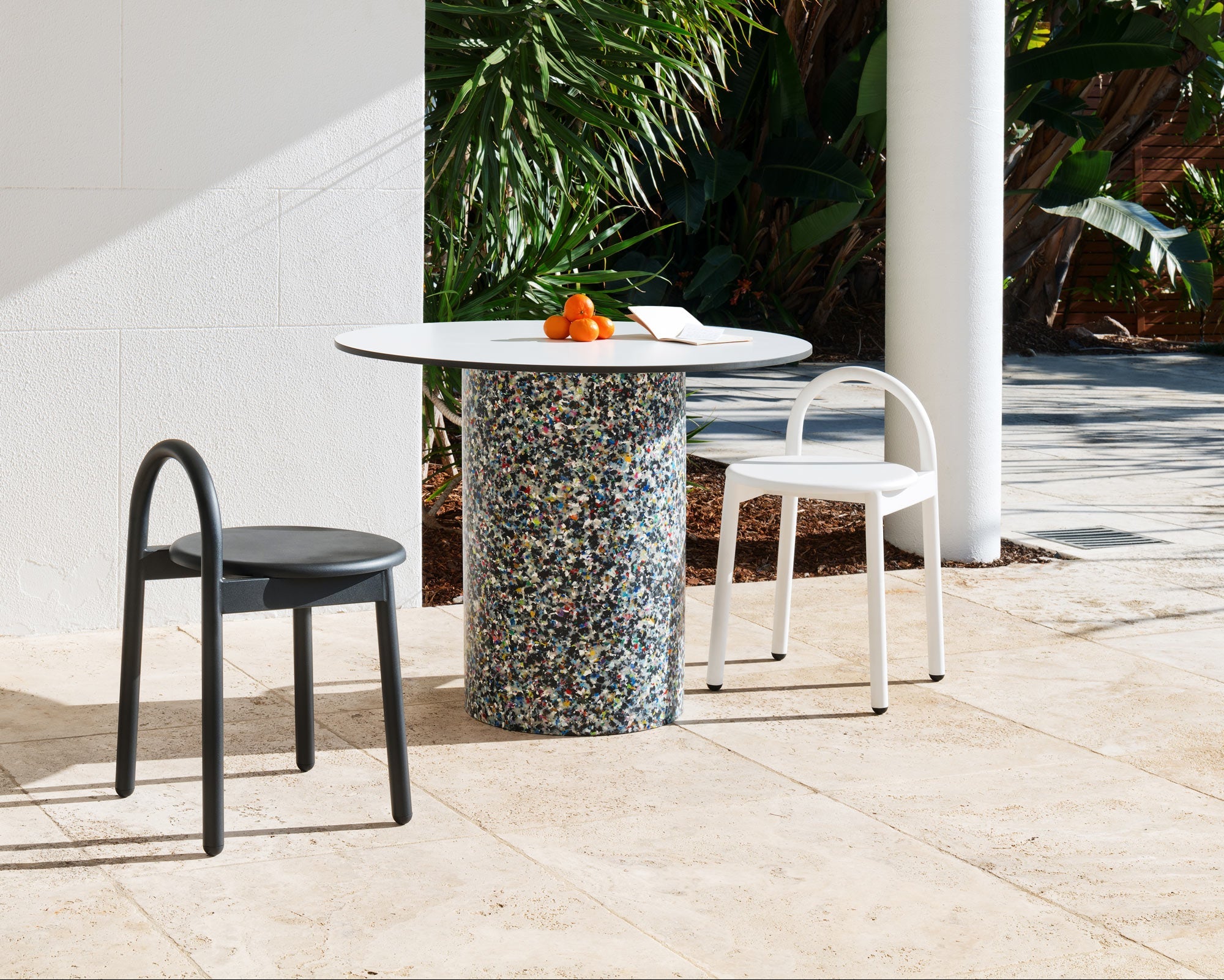 Bobby Stool Metal | Stainless Steel Indoor Outdoor | Daniel Tucker | DesignByThem