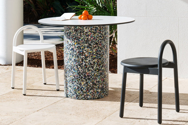 Bobby Stool Metal | Stainless Steel Indoor Outdoor | Daniel Tucker | Design By Them