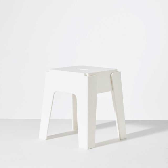 Butter Stool | Outdoor Seating | 100% Recycled Post-Consumer Plastic |  Nicholas Karlovasitis & Sarah Gibson | Design By Them