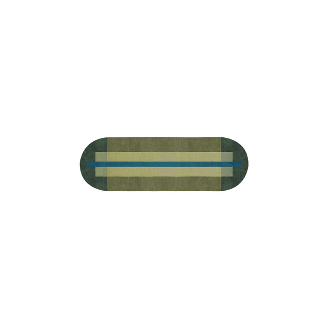 Overlay Runner | Large Olive | No Fringe | Danielah Martinez | Design By Them