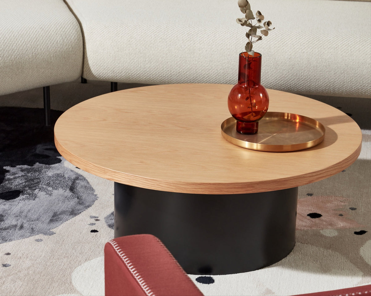 Dial Round Coffee Table - Low – Design By Them
