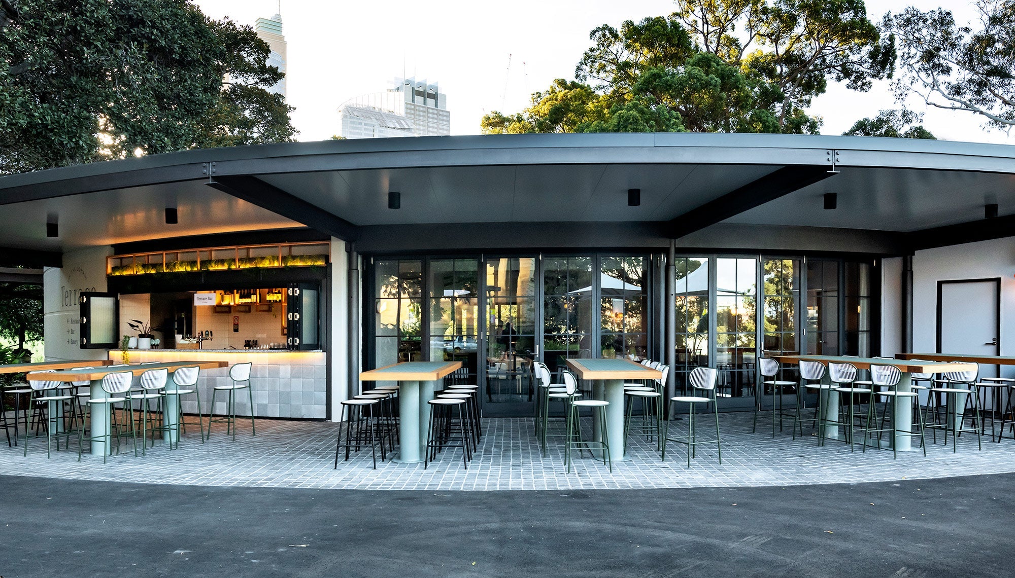 Terrace on the Domain by Five Foot One | Piper Bar Chair | Gallery