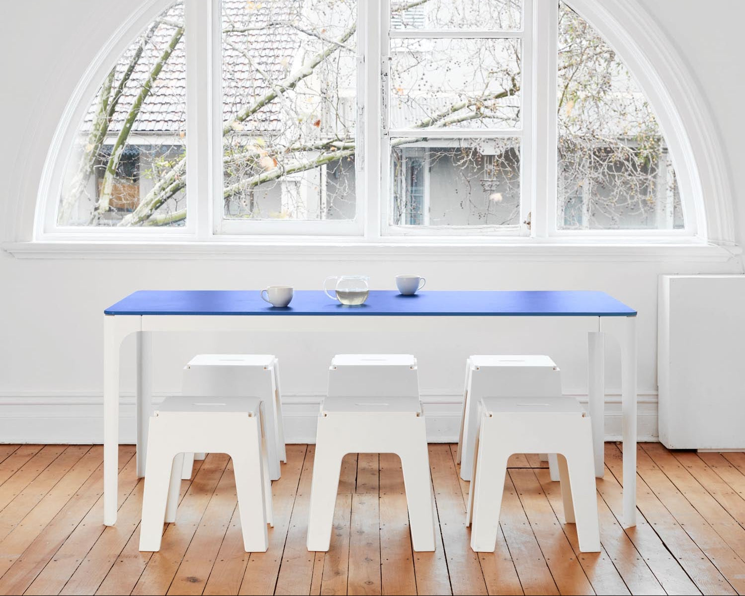 Pop Table - Rectangle - Recycled Plastic Top | Tables | Recycled | Nicholas Karlovasitis & Sarah Gibson | Design By Them