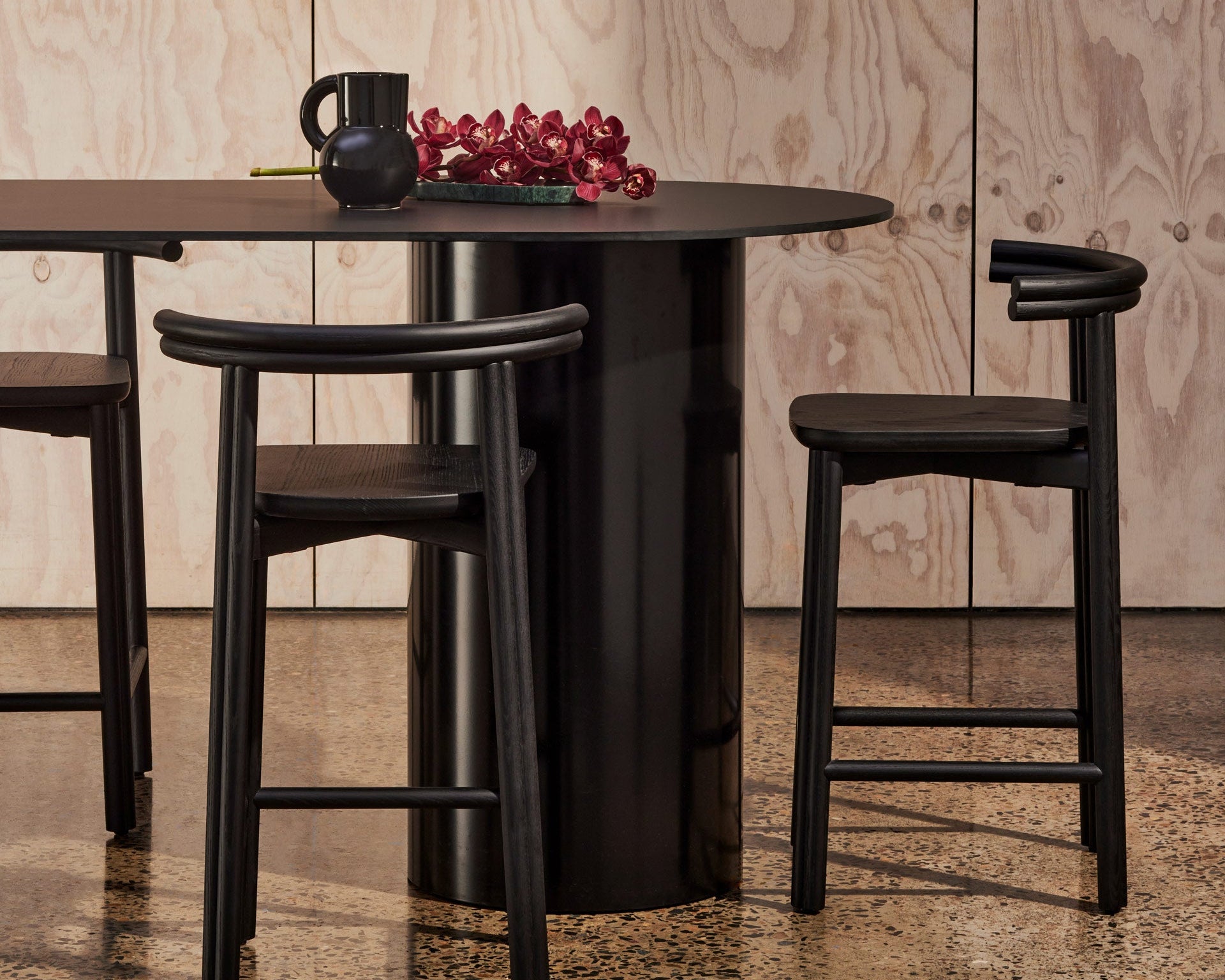 Twill Counter Chair | Timber Counter Stool | Gibson Karlo | Design By Them | Gallery