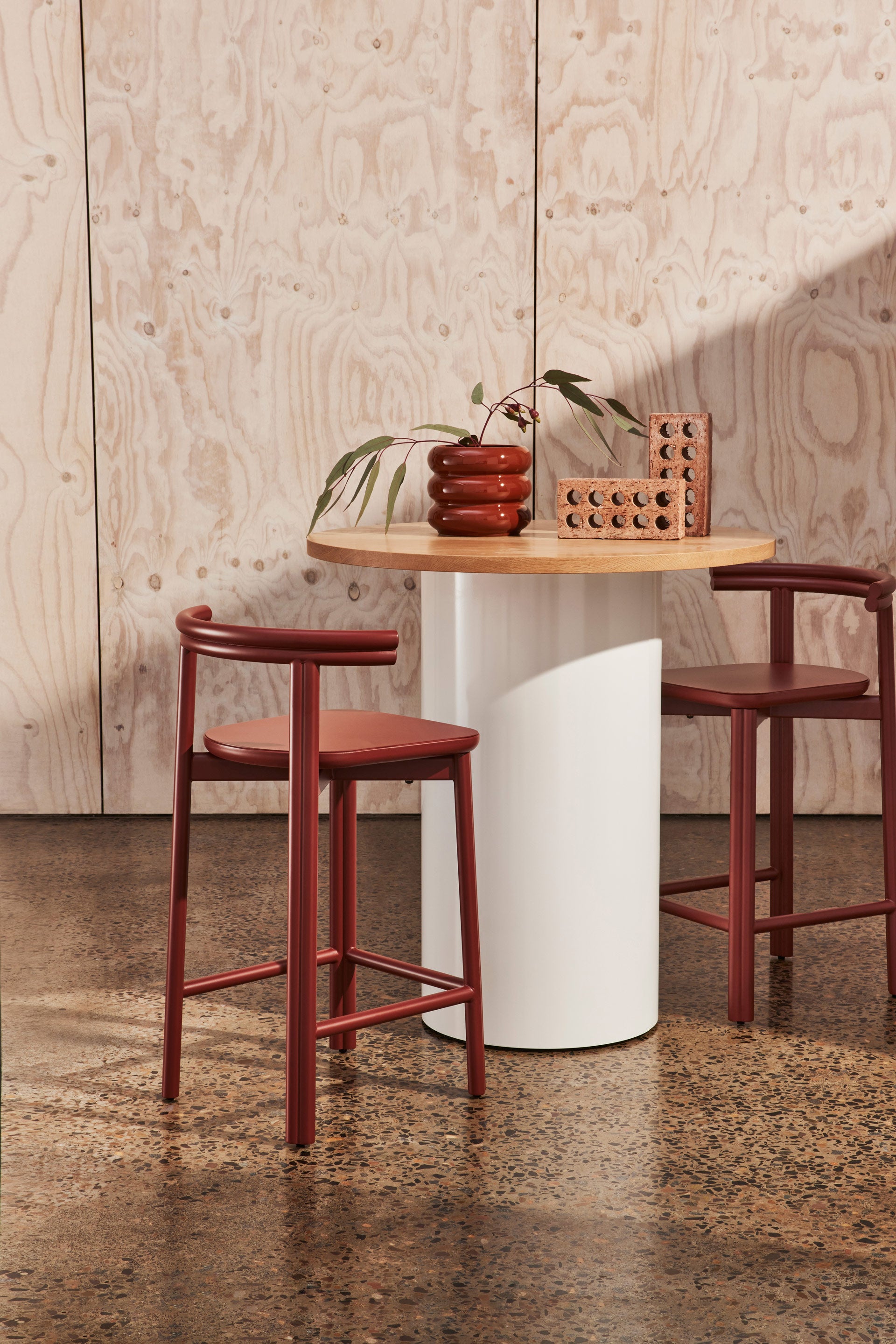 Twill Metal Counter Chair | Metal Counter Stool | Gibson Karlo | DesignByThem