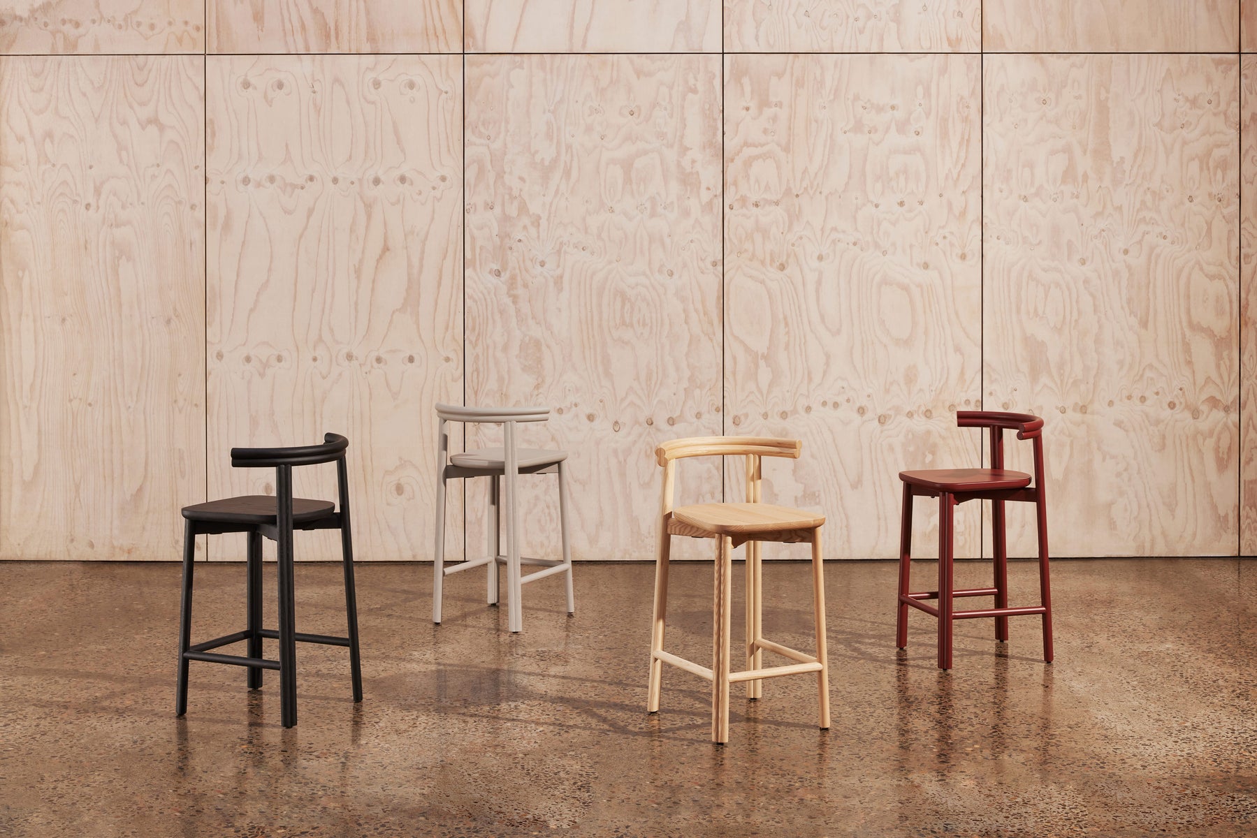 Twill Metal Bar Chair | Metal Counter Stool | Gibson Karlo | DesignByThem | Gallery