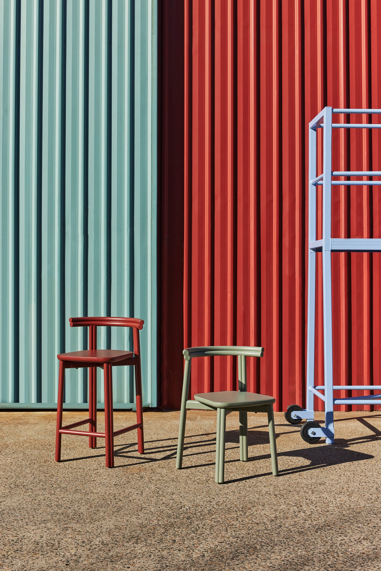 Twill Chair Metal DesignByThem Twill chair metal designbythem