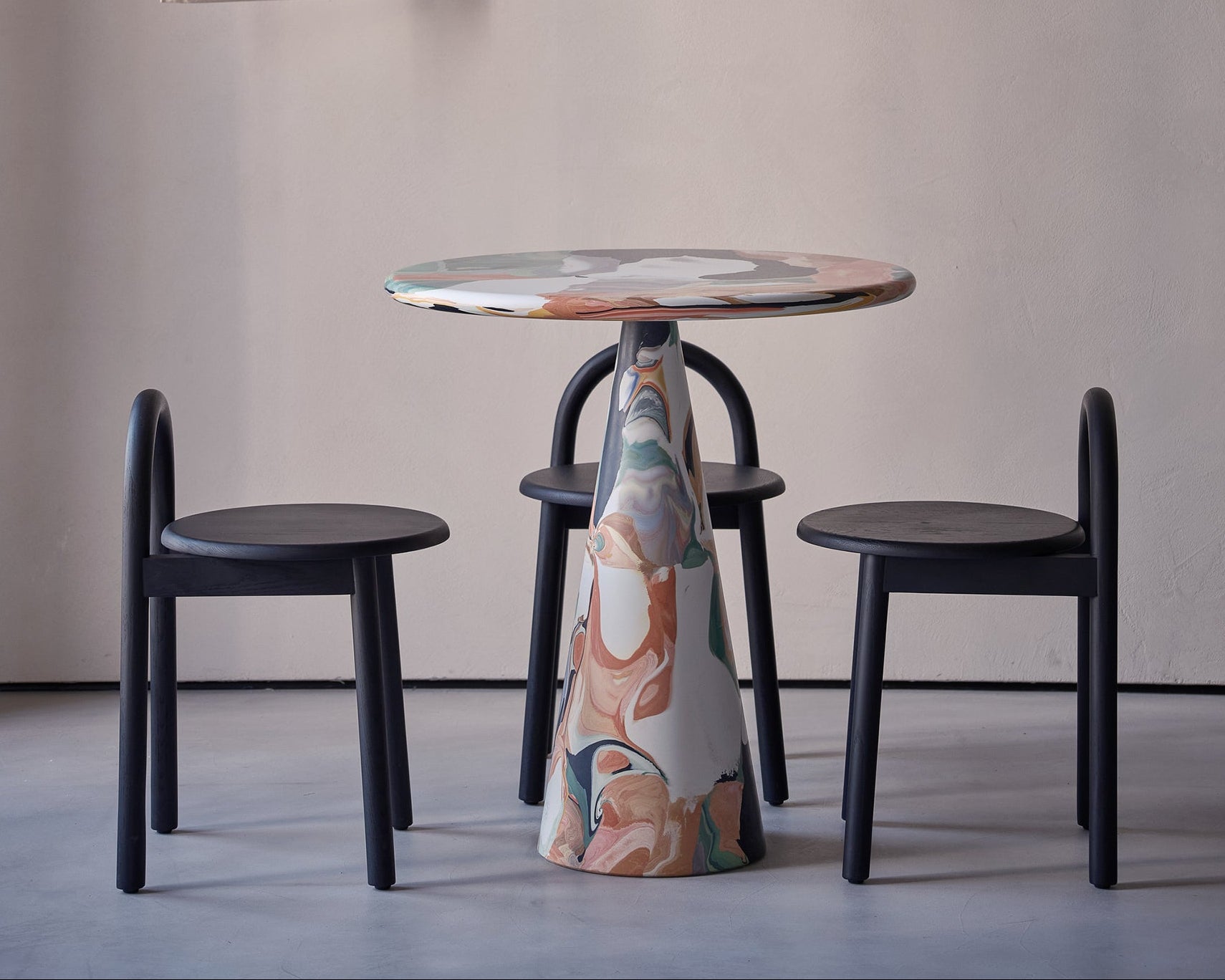 Bobby Timber Stool | Ode Eatery by fortytwelve | DesignByThem | Gallery